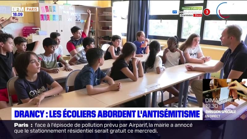 Drancy: les écoliers abordent l'antisémitisme et le racisme