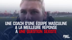 Une coach d'une équipe masculine a la meilleure réponse à une question sexiste