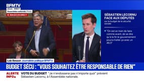 49.3 : Sébastien Lecornu tance les bancs de l'opposition
