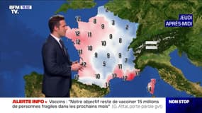 La météo pour ce jeudi 14 janvier 2021