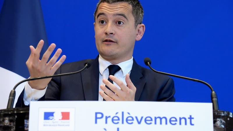 Le ministre des Comptes publics Gérald Darmanin.