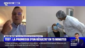 L'entreprise qui commercialise les tests antigéniques assure que "leur fiabilité est bonne"