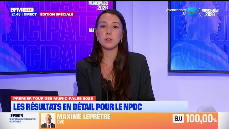 La suite des résultats en détail pour le Nord-Pas-de-Calais.