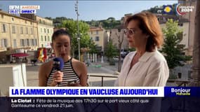 JO 2024: la flamme olympique de passage dans le Vaucluse