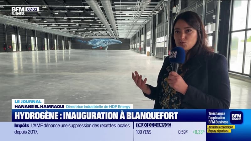 Hydrogène : inauguration à Blanquefort