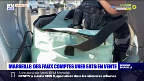 Marseille: de faux comptes Uber Eats en vente