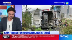 Saint-Priest: un fourgon blindé visé par une tentative de braquage, cinq à six personnes en fuite