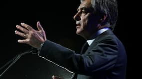 François Fillon à Caen. 