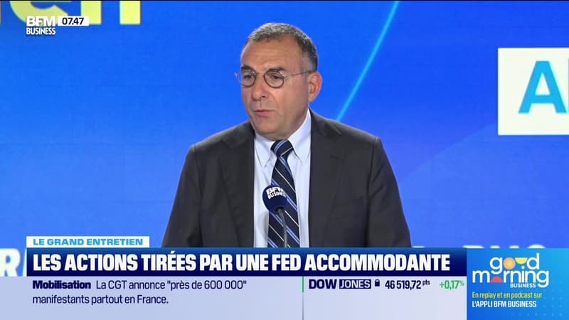 Le Grand entretien : Les actions tirÃ©es par une Fed accommodante - 03/10