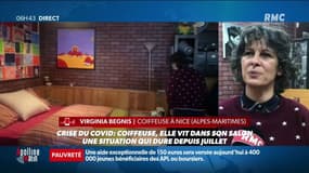 "J’ai l’impression que c’est une économie de guerre": cette coiffeuse niçoise a dû quitter son appartement et dort dans son salon