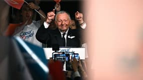 Jean-Michel Aulas, candidat pour les élections municipales, à Lyon le 26 septembre 2026 