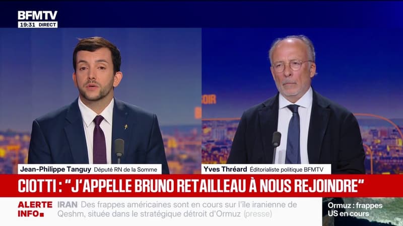"Il n'est pas trop tard", affirme Jean-Philippe Tanguy sur un ralliement de Bruno Retailleau au Rassemblement national