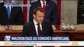 Macron au Congrès américain: "L’Iran n’aura jamais d’arme nucléaire"