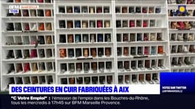 Bouches-du-Rhône: des ceintures en cuir fabriquées à Aix-en-Provence