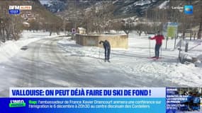 Vallouise: le ski de fond a déjà repris dans le domaine