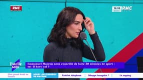 Macron incite les Français à faire du sport: "c'est totalement décalé"