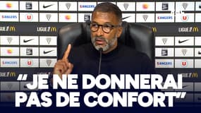 Angers 0-3 Rennes : "Je ne donnerai pas de confort à mes joueurs", prévient Beye qui veut conserver son exigence jusqu'au bout