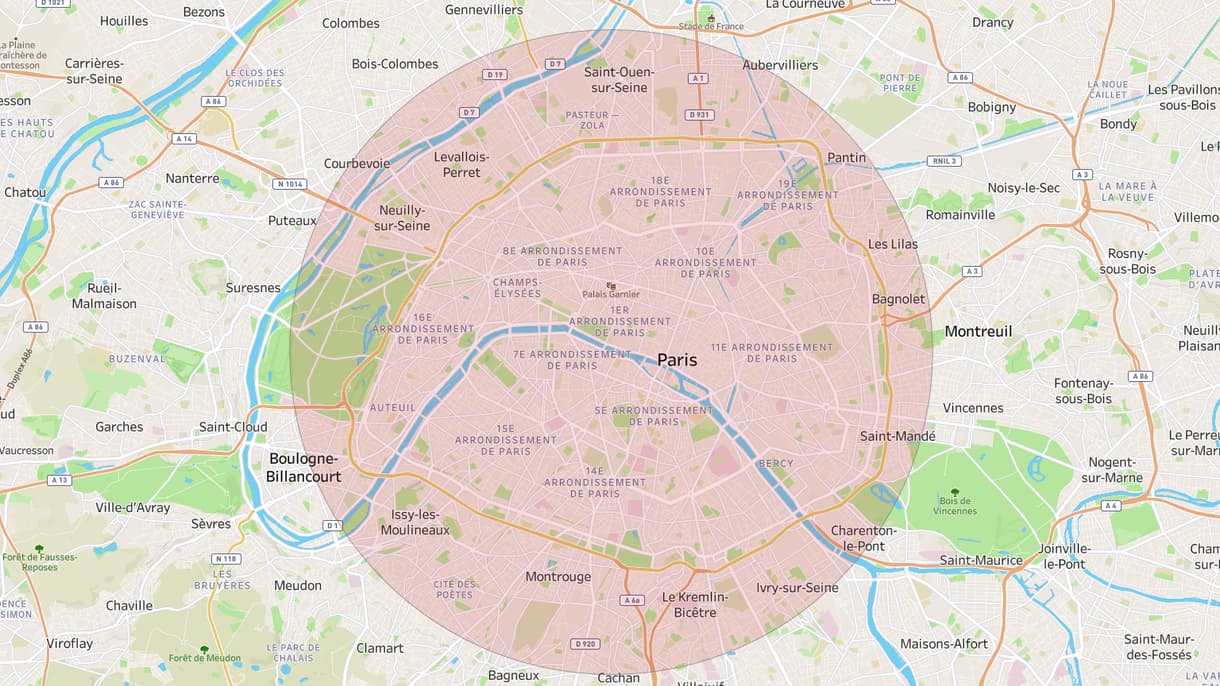 Plus de 20.000 hectares ont été brûlés en Gironde, selon le dernier bilan du 19 juillet 2022 - une surface supérieure à celle de la ville de Paris.