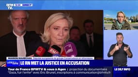 Procès du RN: "Ce n'est pas aux juges de décider qui peut se présenter à l'élection présidentielle", estime Marion Maréchal