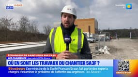 Trois-Frontières : le plus important chantier routier d'Alsace, lancé il y a un an, avance bien.