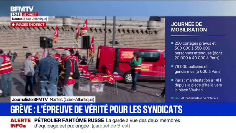 Grève du 2 octobre: la mobilisation se met en place à Nantes