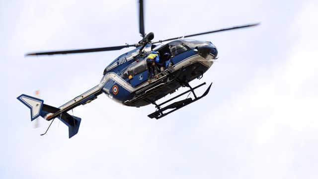 Un hélicoptère du PGHM (PHOTO D'ILLUSTRATION)