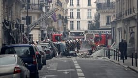 La rue de Trévise le 12 janvier 2019