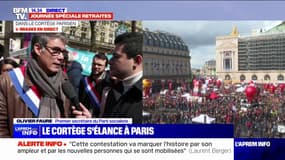 Pour Olivier Faure, la réforme des retraites "restera un projet injuste même s'il est conforme au droit constitutionnel"