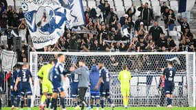 Des supporters des Girondins au Matmut Atlantique, le 09/11/2024