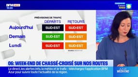 Alpes-Maritimes: week-end de chassé croisé sur les routes
