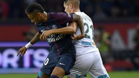 Neymar et Romain Hamouma