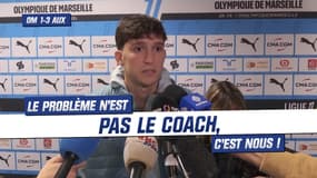 OM 1-3 AUX : "Le problème c'est nous, pas le coach" exprime Balerdi