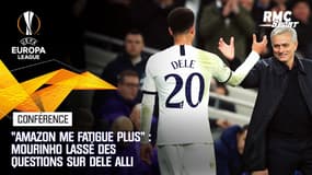 Tottenham : "Je suis plus fatigué par Amazon que par Dele", Mourinho lassé des questions sur Alli 