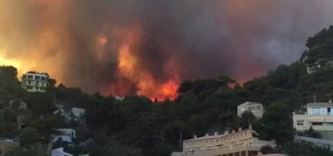 Feu A Ensues La Redonne Temoins Bfmtv