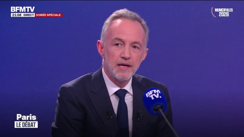 Municipales à Paris: "Je ne veux pas être le candidat d'un camp, je veux être le maire de toutes les Parisiennes et de tous les Parisiens", déclare Emmanuel Grégoire (Union de la gauche)
