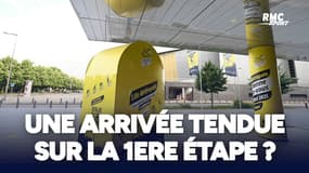 Tour de France : Virages, ralentisseurs… Une arrivée assez délicate sur la première étape