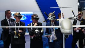 Sur Euronaval 2024, les drones de Marine nationale étaient nombreux.