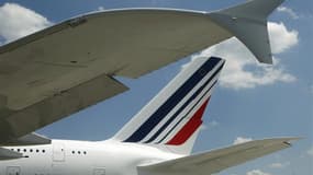 Trois syndicats minoritaires de pilotes, Alter, Spaf et UNOPL, appellent à la suite de la CGT à la grève à Air France du 6 au 9 février pour protester contre le projet d'instaurer un service garanti dans les transports aériens. /Photo d'archives/REUTERS/G