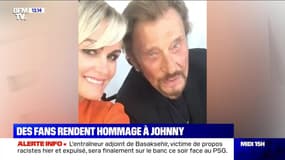 Des fans rendent hommage à Johnny - 09/12