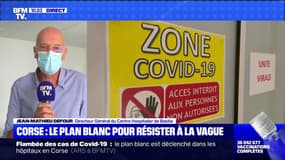 Covid-19: le centre hospitalier de Bastia "a frôlé la saturation" le week-end dernier selon son directeur