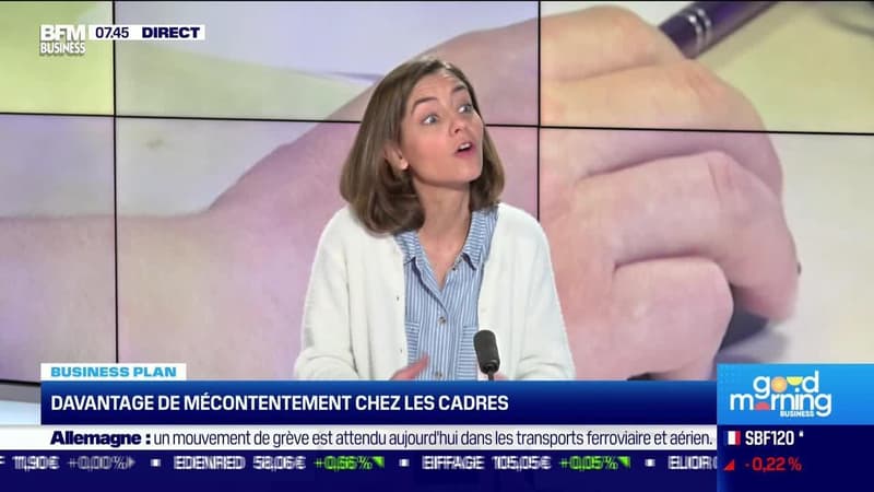 Carole Ferté (Cadremploi) : Davantage de mécontentement chez les cadres - 21/04