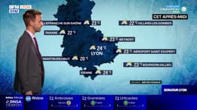 Météo Rhône: des éclaircies avant un risque d'orages et d'averses, 24°C à Lyon