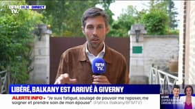 Libéré de prison, Patrick Balkany est arrivé dans sa propriété de Giverny