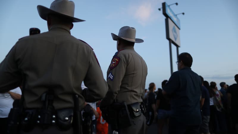 Des policiers au Texas, aux Etats-Unis, le 6 août 2019.