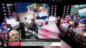 Retraites: "Ca fait 26 ans que tous les régimes sont rabotés: fichez-nous la paix!"