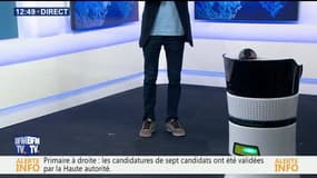 Diya One, un robot antipollution pour purifier l'air des bureaux