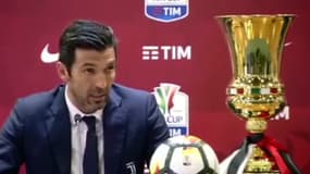 Gianluigi Buffon en conférence de presse