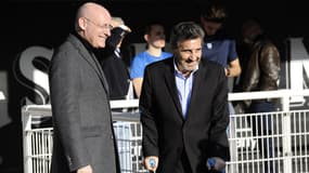 Bernard Laporte et Mohed Altrad en février 2017