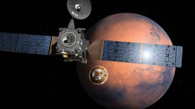 La planète Mars, photo d'illustration.