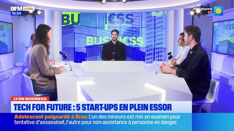Lyon Business : Tech for Future - 5 start-ups en plein essor